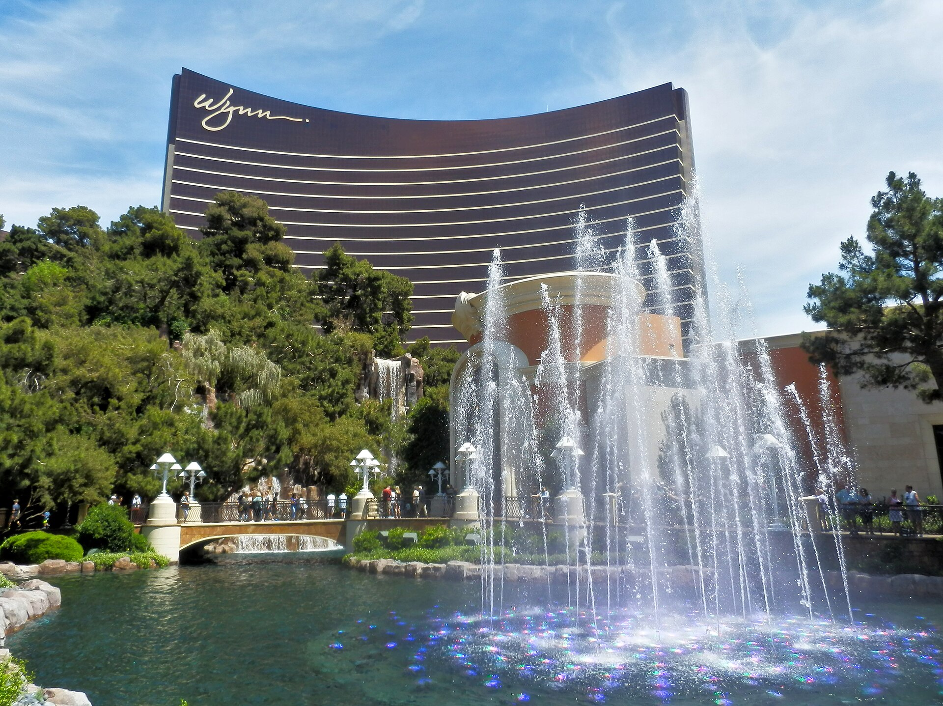 Wynn Las Vegas exterior in Las Vegas, United States
